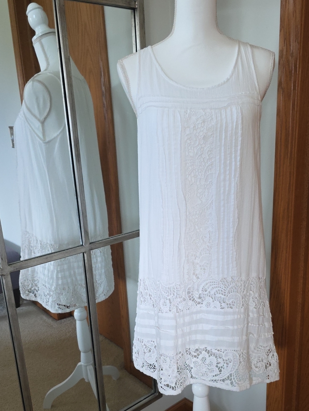 Sanctuary Cotton Crochet Dress